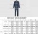 Men's Silk Pajamas Set Long Sleeve 2PC Button-Down PJ Set